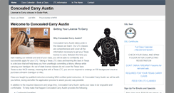 Desktop Screenshot of concealedcarryaustin.com